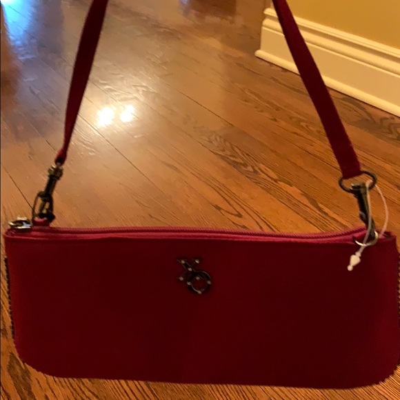 Xoxo mini handbag with strap in vynil - Picture 1 of 4